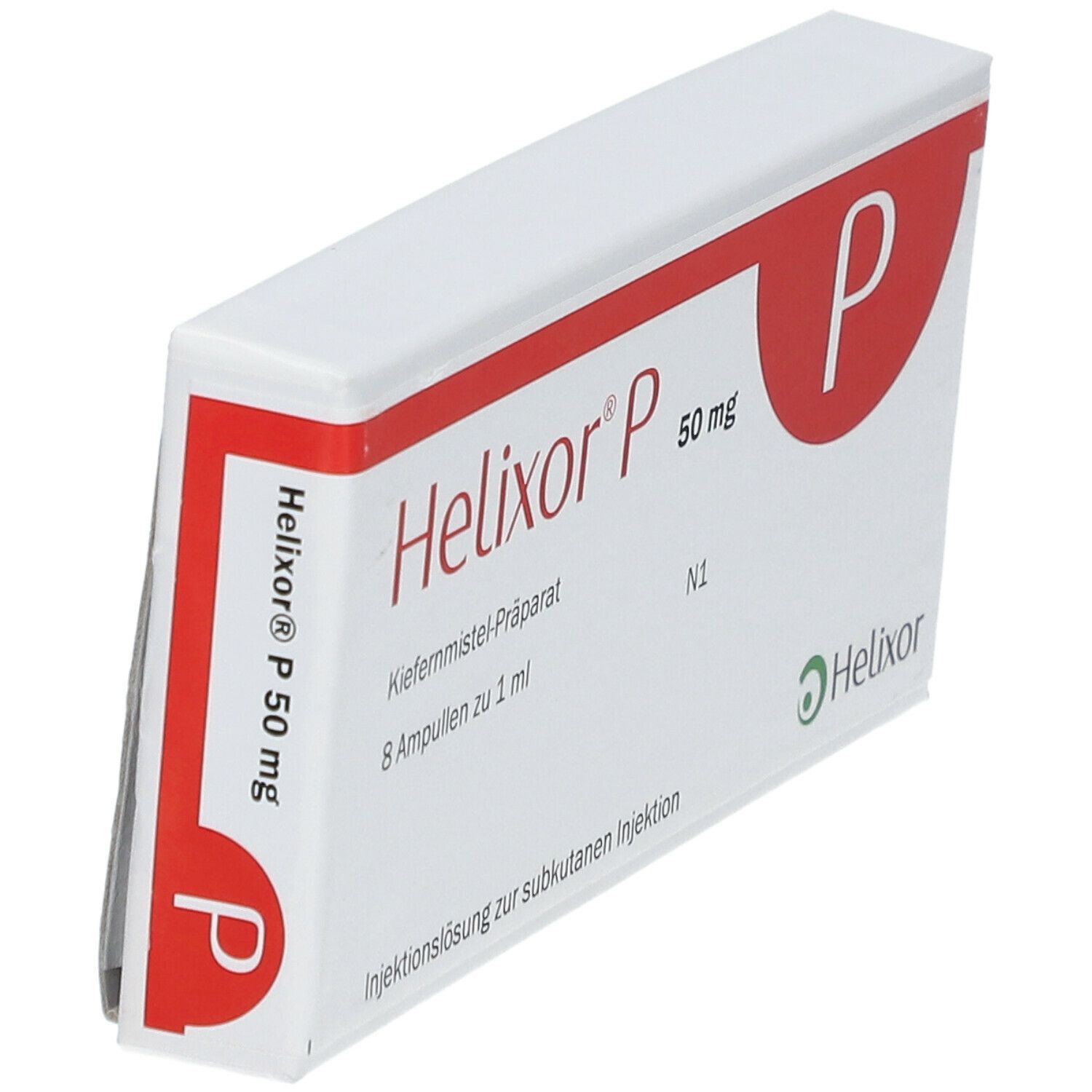 HELIXOR P sol inj 50 mg amp 8 pce