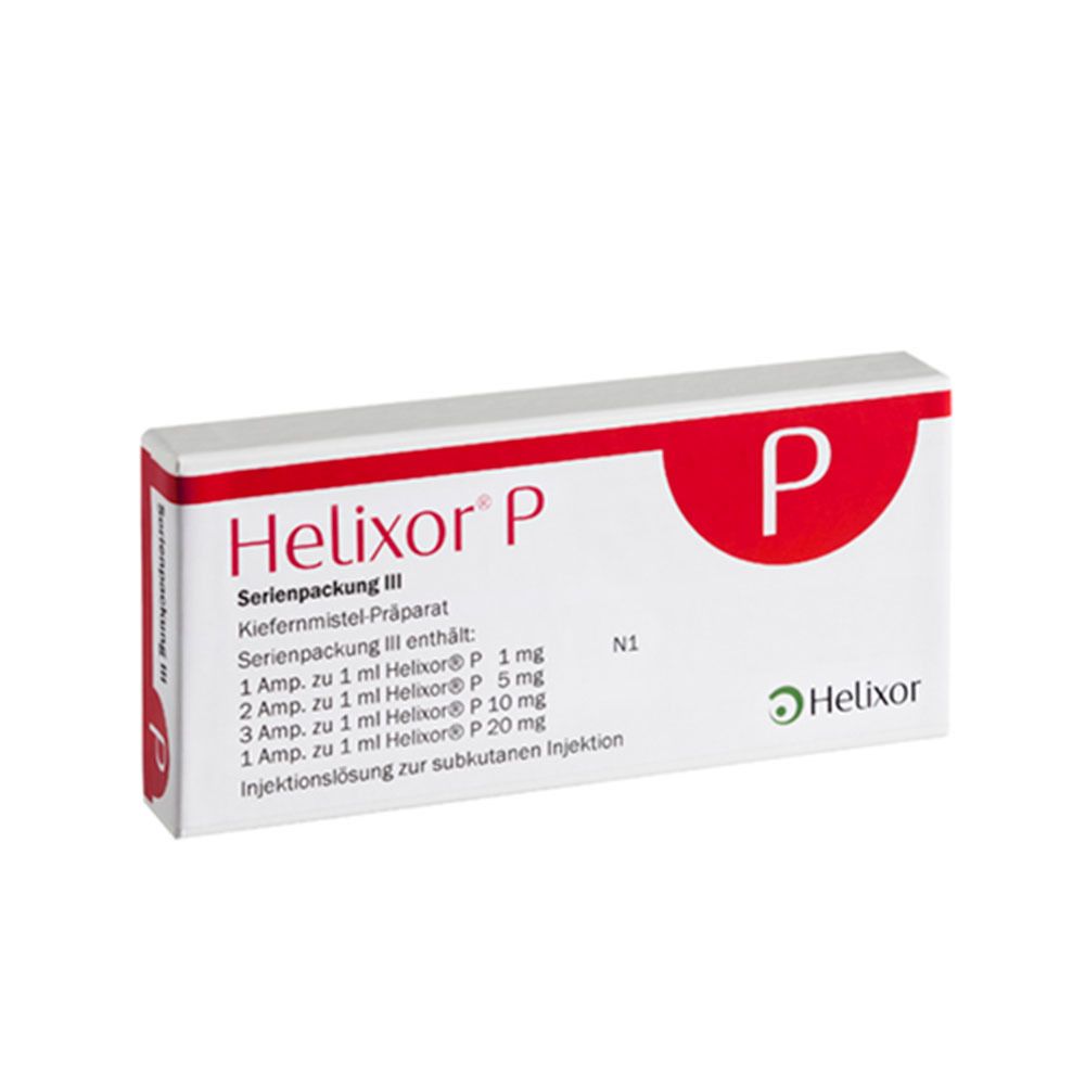 HELIXOR P série 3 sol inj amp 7 pce