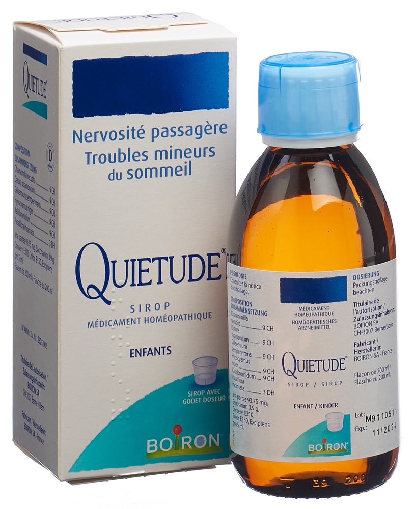 QUIETUDE sirop fl 200 ml