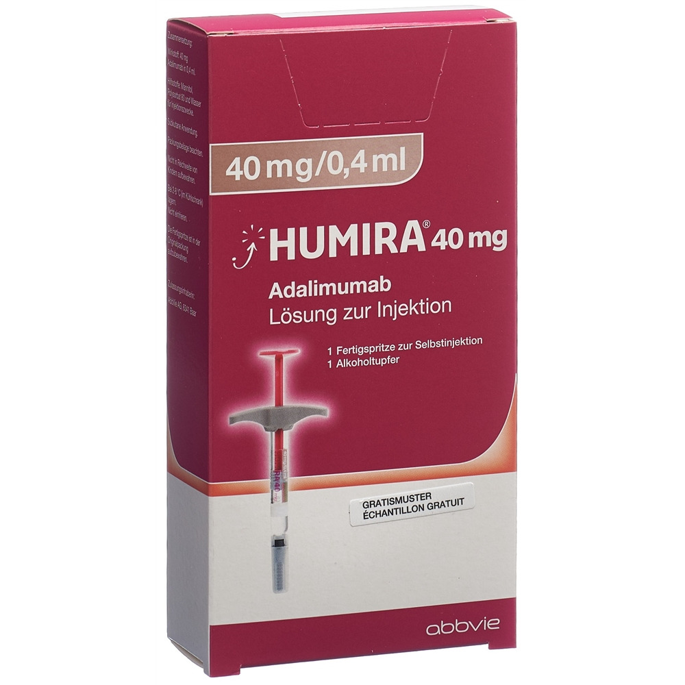 HUMIRA 40 mg/0.4 ml sol inj 40 mg 1 pce