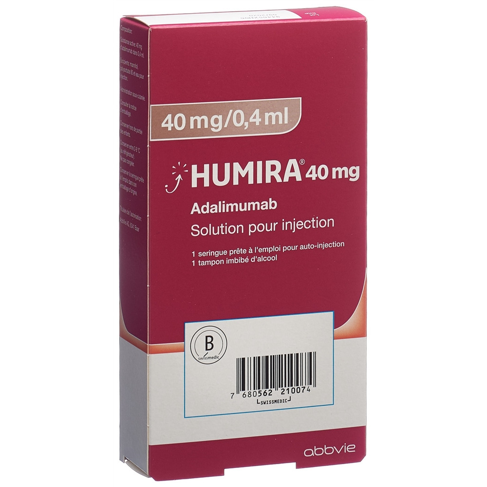HUMIRA 40 mg/0.4 ml sol inj 40 mg 1 pce