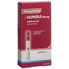 Humira 40 mg/0.4 ml, Injektionslösung in einer Fertigspritze