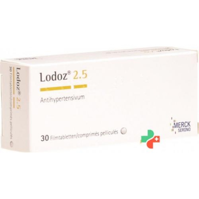 LODOZ 2.5 cpr pell 2.5/6.25mg 30 pce
