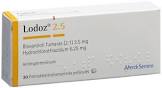 LODOZ 2.5 cpr pell 2.5/6.25mg 90 pce