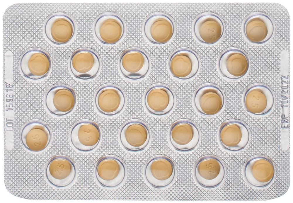 Lodoz 2,5 mg, Filmtabletten