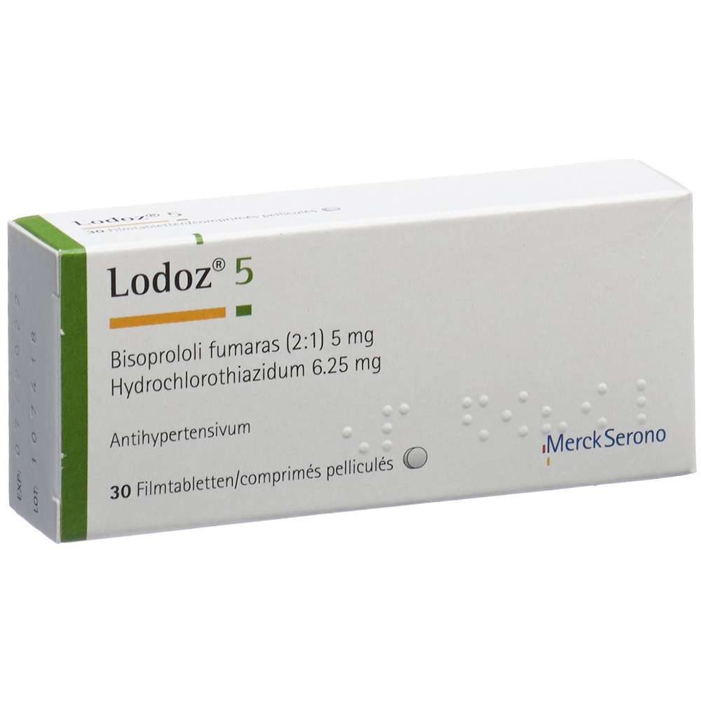LODOZ 5 cpr pell 5/6.25mg 30 pce
