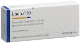 LODOZ 10 cpr pell 10/6.25mg 90 pce