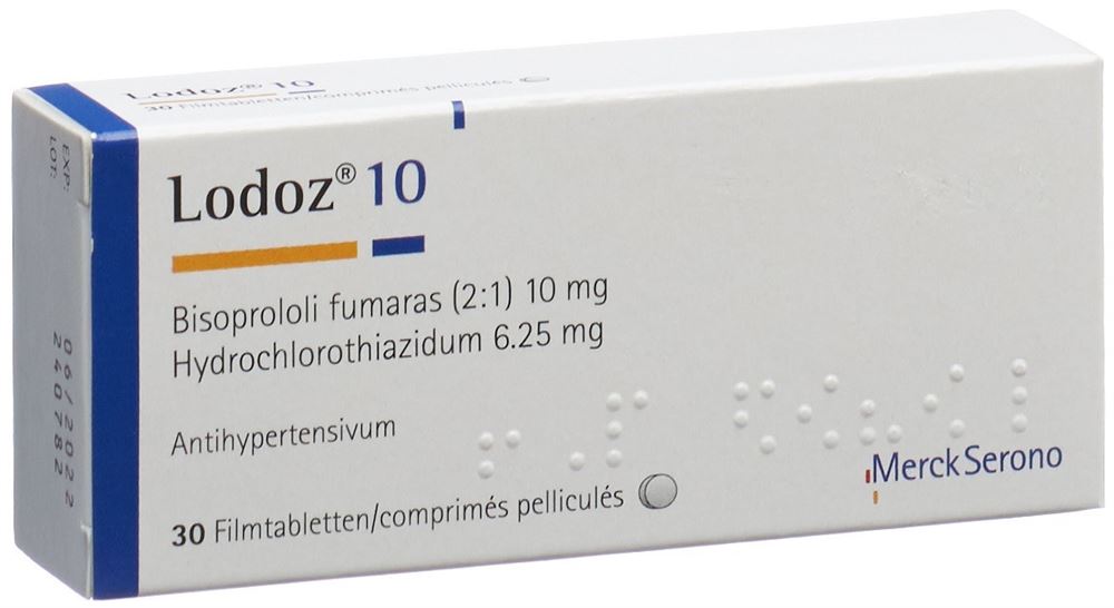Lodoz 10 mg, Filmtabletten
