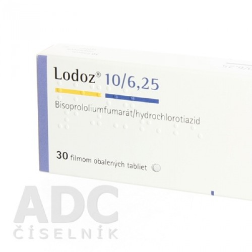 LODOZ 10 cpr pell 10/6.25mg 30 pce