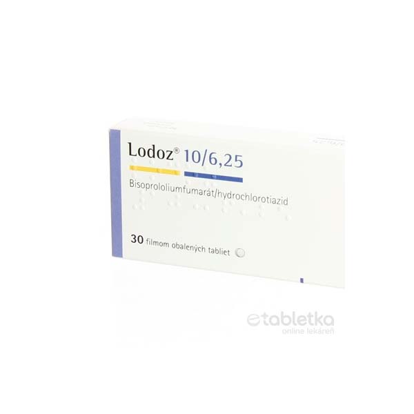 LODOZ 10 cpr pell 10/6.25mg 100 pce