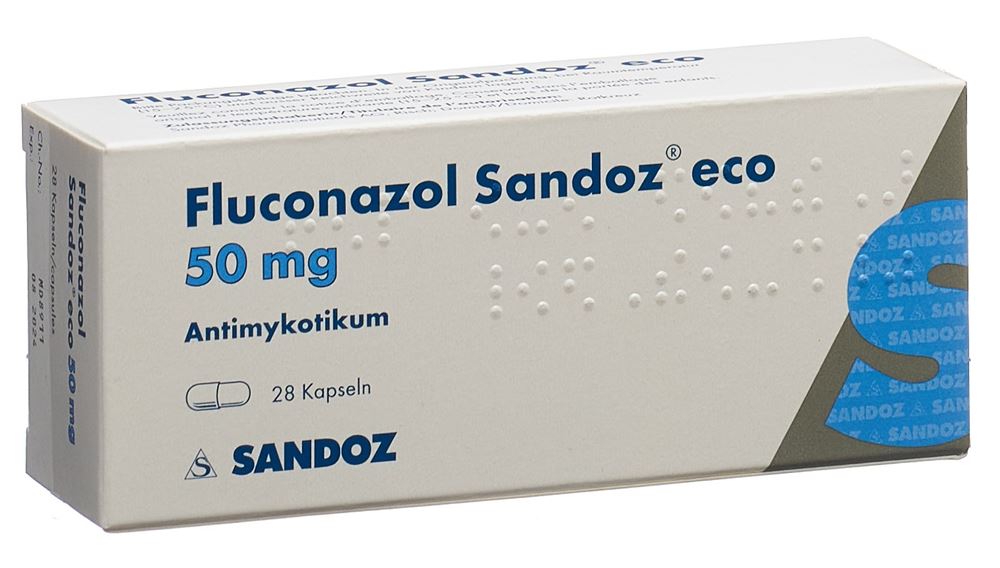 FLUCONAZOLE Sandoz eco caps 50 mg 28 pce