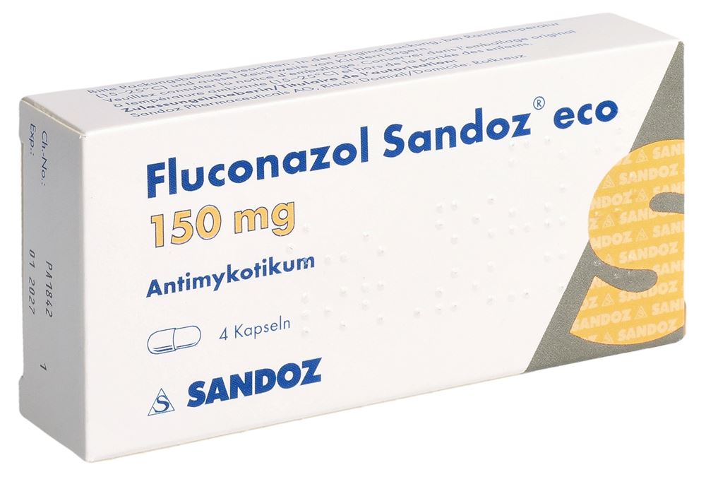 FLUCONAZOLE Sandoz eco caps 150 mg 4 pce