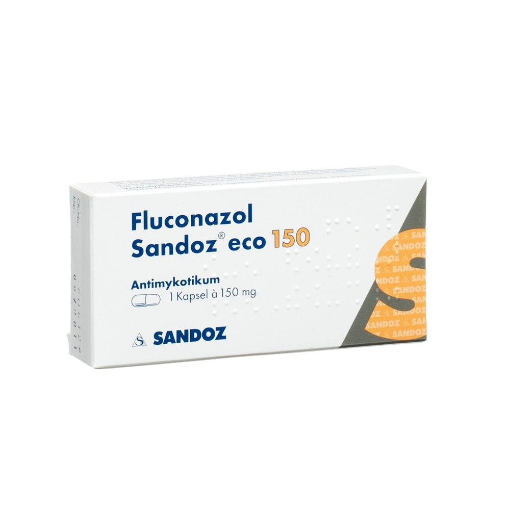 FLUCONAZOLE Sandoz eco caps 150 mg 4 pce