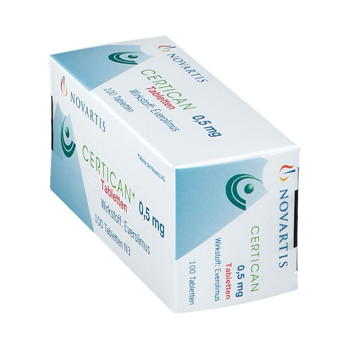 CERTICAN cpr 0.5 mg 6 x 10 pce