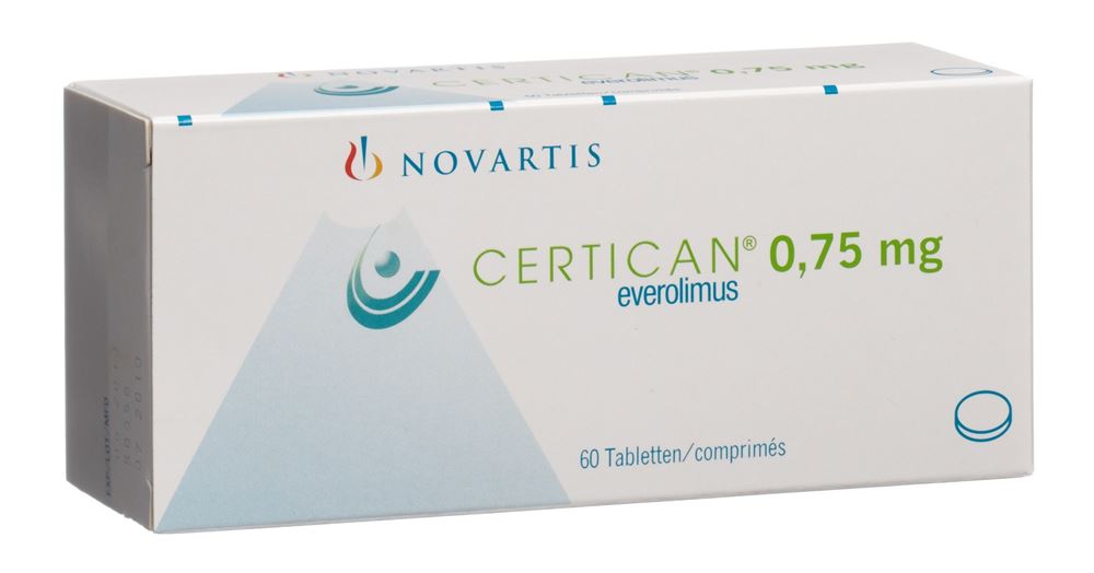 CERTICAN cpr 0.75 mg 6 x 10 pce