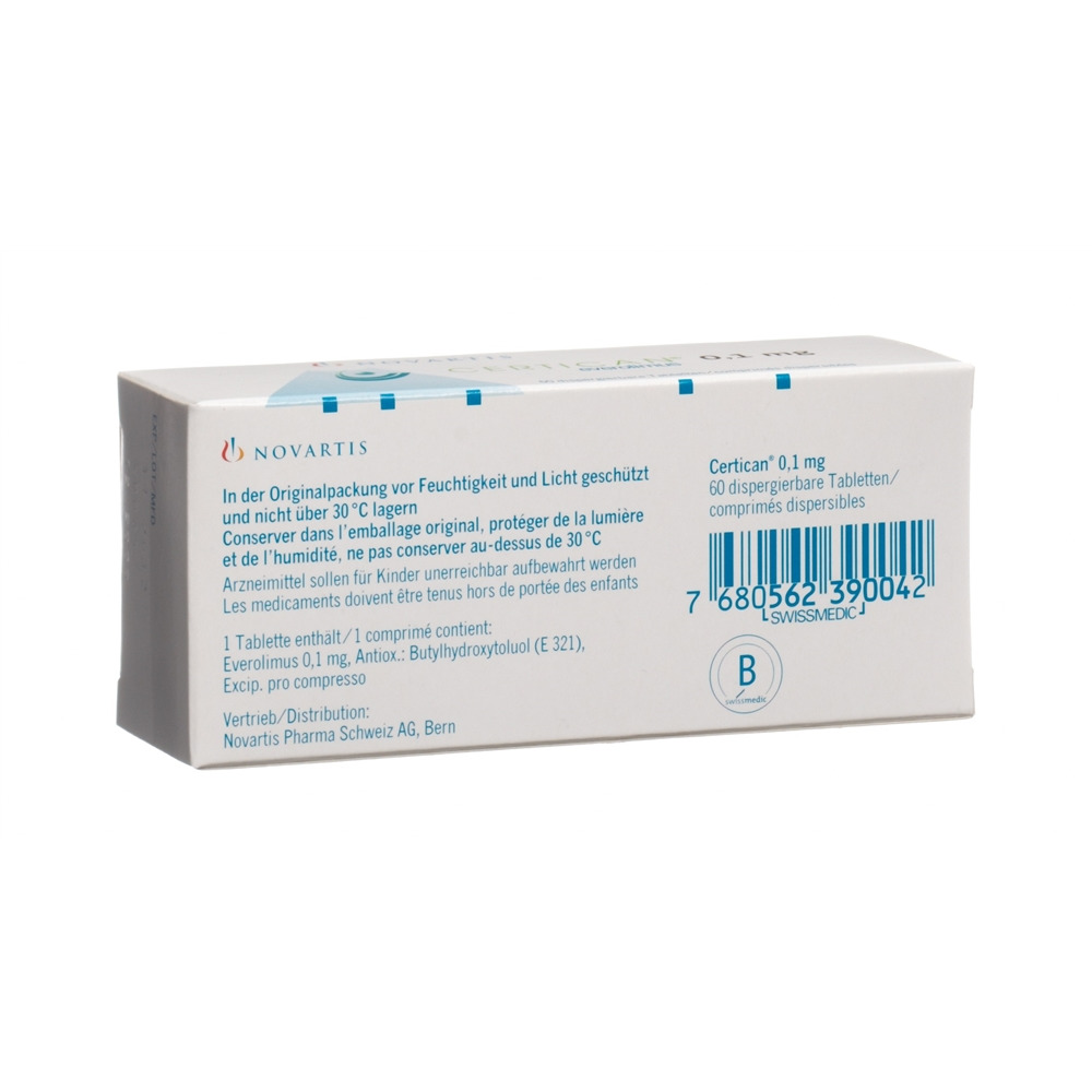 CERTICAN cpr disp 0.1 mg 6 x 10 pce