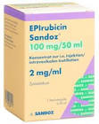 EPIRUBICINE Sandoz 10 mg/5ml flac 5 ml