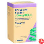 EPIRUBICINE Sandoz 200 mg/100ml flac 100 ml