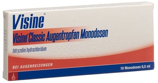 VISINE Classic gtt opht s cons 10 monodos 0.5 ml