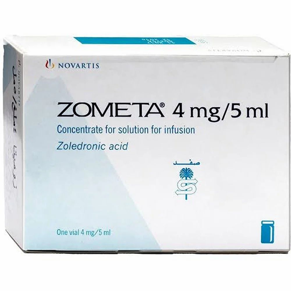 ZOMETA conc perf 4 mg/5ml flac 5 ml