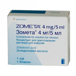 ZOMETA conc perf 4 mg/5ml flac 5 ml