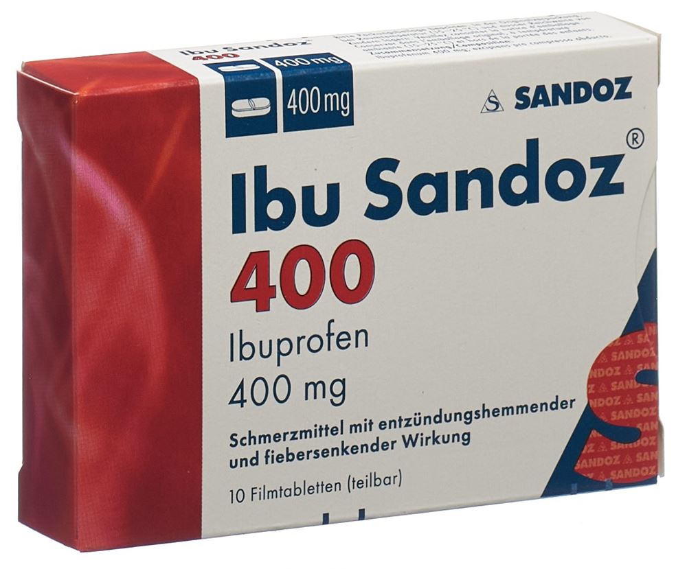 Ibu Sandoz 400, Filmtabletten