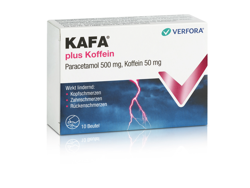 KAFA plus caféine pdr sach 10 pce