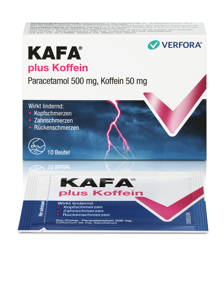 KAFA plus caféine pdr sach 10 pce