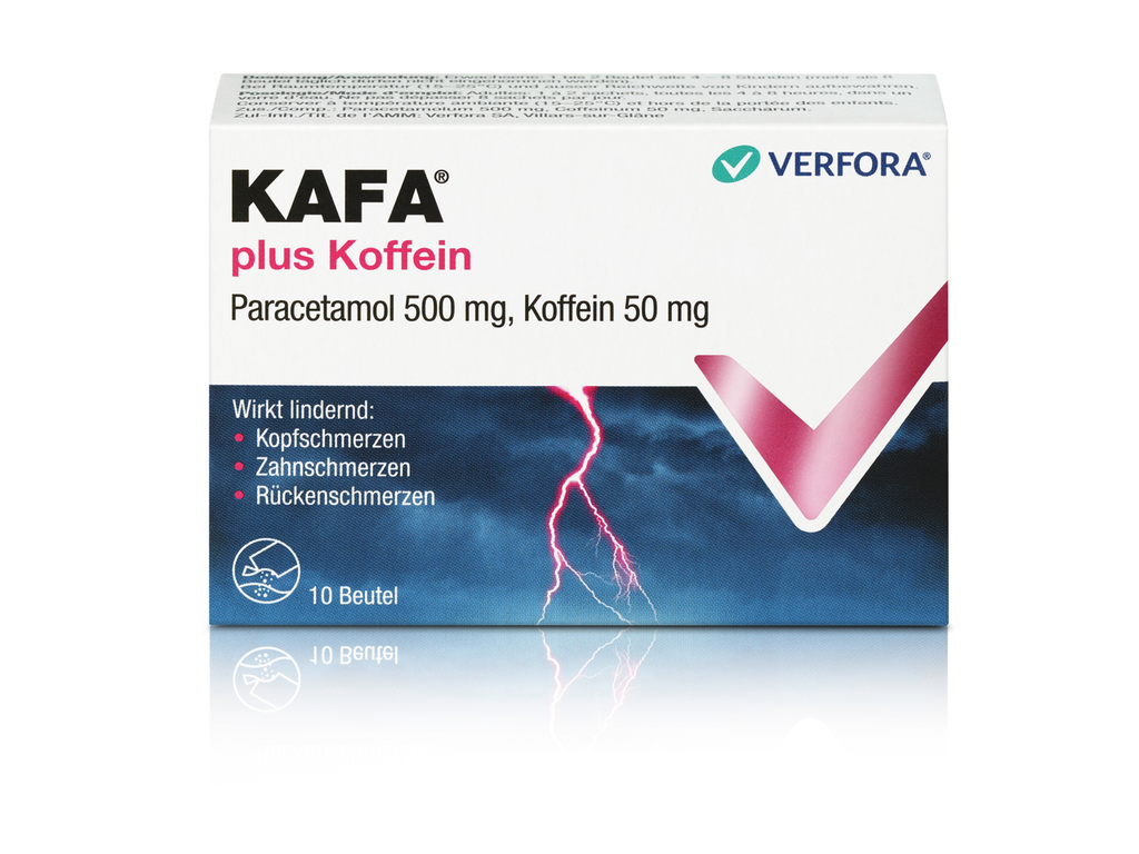 KAFA plus caféine pdr sach 10 pce