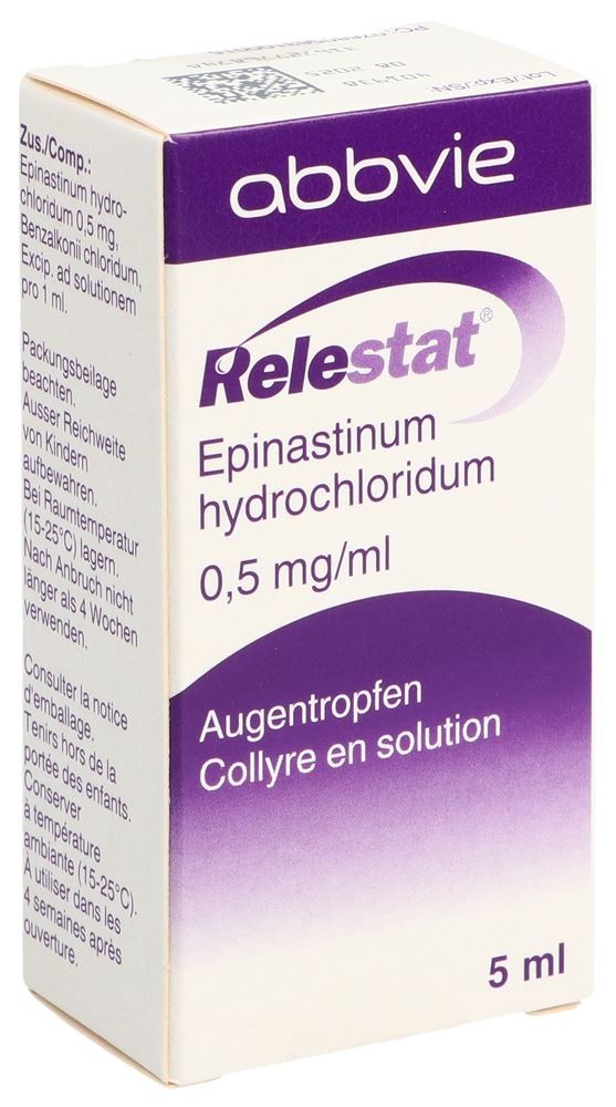 RELESTAT gtt opht 0.05 % fl 5 ml