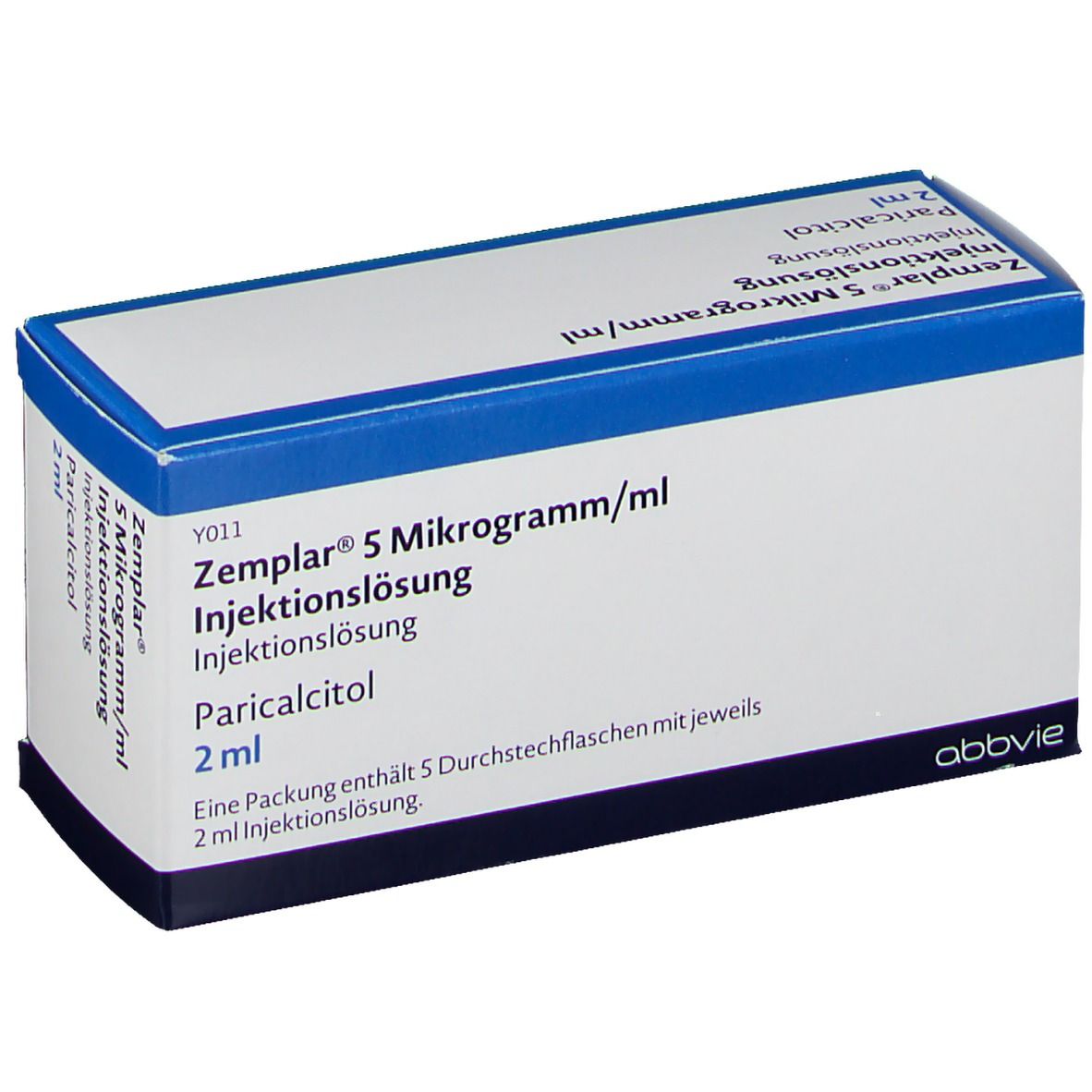 ZEMPLAR sol inj 2 mcg/ml 5 flac 1 ml