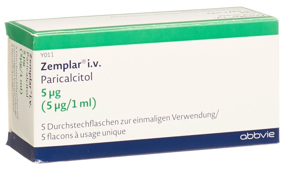 Zemplar 5 ug/1ml, Injektionslösung