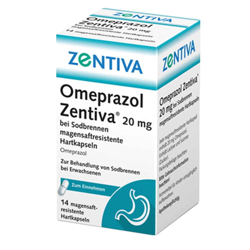OMEPRAZOL Zentiva cpr pell 20 mg 14 pce