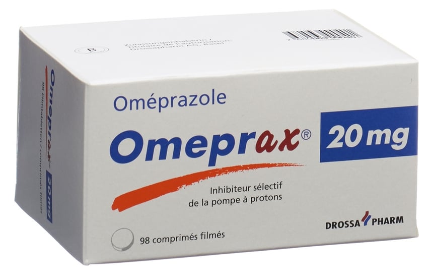 OMEPRAZOL Zentiva cpr pell 20 mg 98 pce