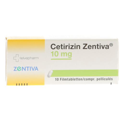 CETIRIZIN Zentiva cpr pell 10 mg 10 pce