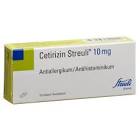 CETIRIZINE Streuli cpr pell 10 mg 30 pce