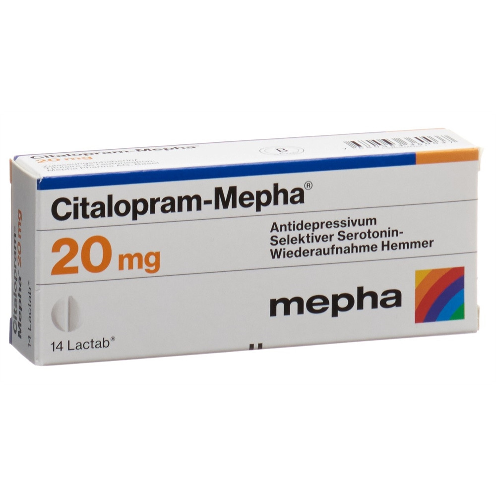 Citalopram-Mepha, Filmtabletten