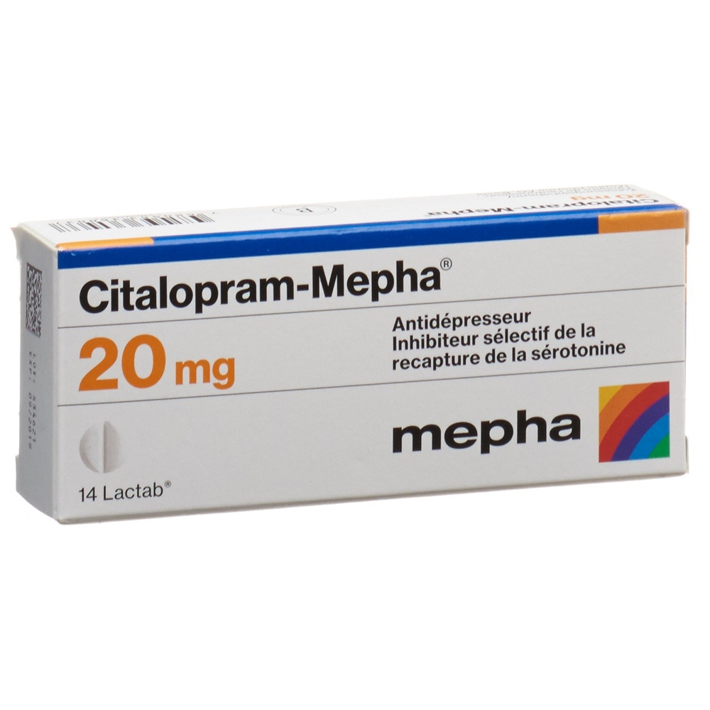 Citalopram-Mepha, Filmtabletten