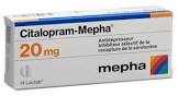 CITALOPRAM Mepha cpr pell 20 mg 98 pce
