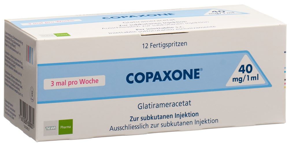 Copaxone 40mg/ml, Injektionslösung in einer Fertigspritze