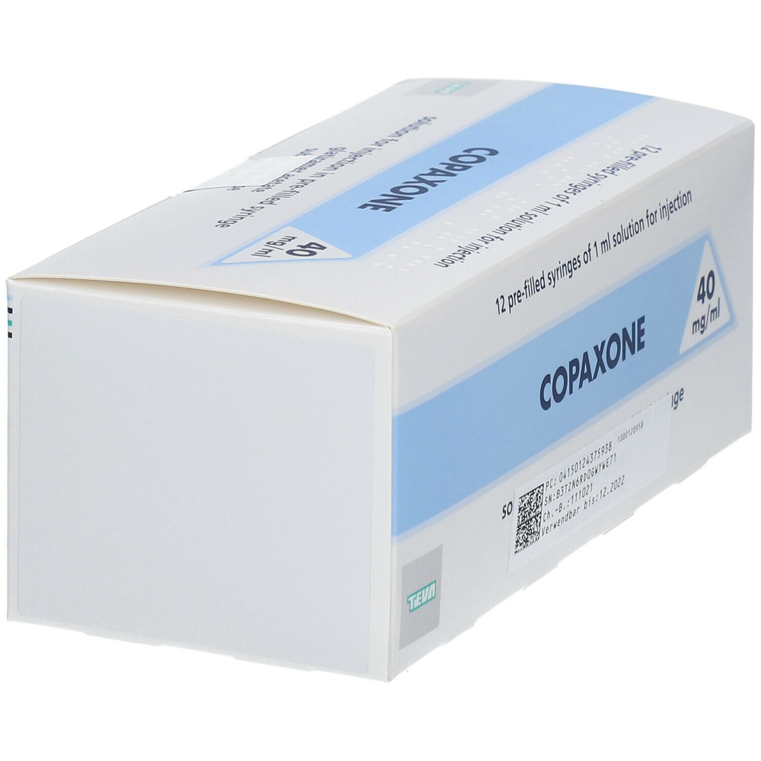 Copaxone 40mg/ml, Injektionslösung in einer Fertigspritze