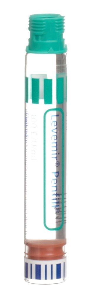 INSULINE Levemir Penfill 100 U/ml 5 cartouche 3 ml