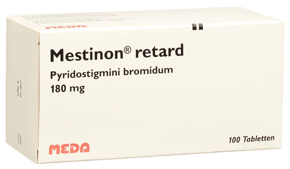 MESTINON cpr ret 180 mg blist 100 pce