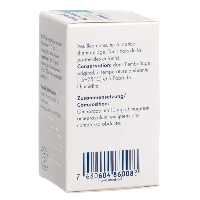 Omeprax 10 mg, Filmtabletten