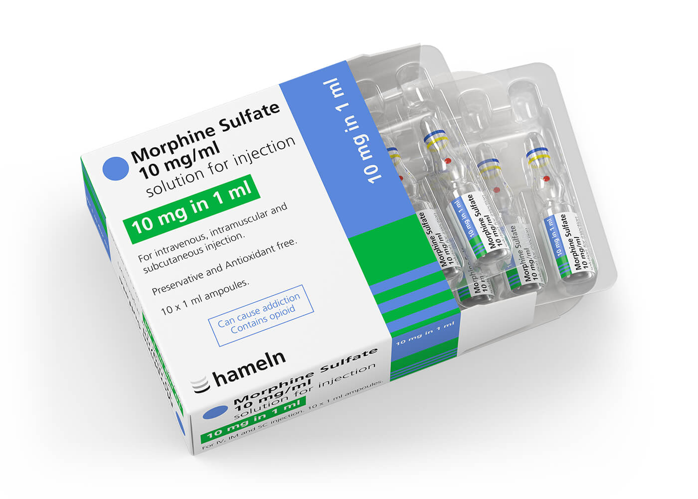 Morphin Sulfate Sintetica 50mg/ml, soluzione iniettabile