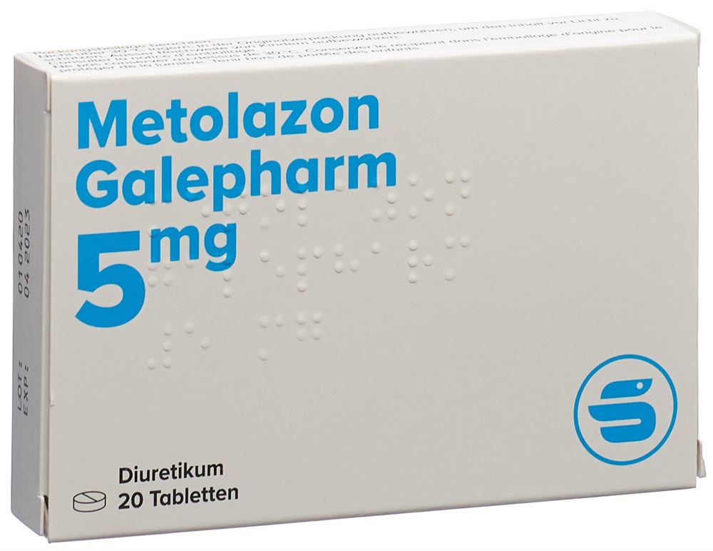 METOLAZONE Galepharm cpr 5 mg 20 pce