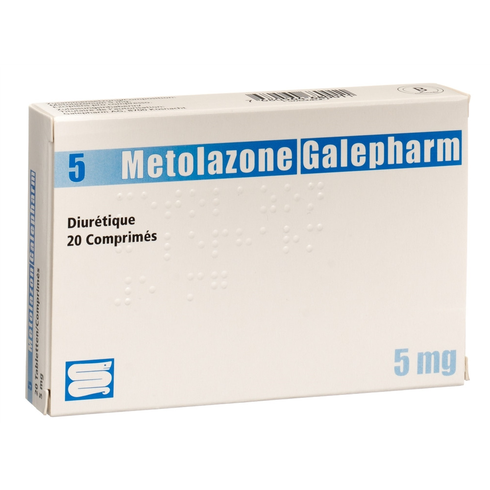 METOLAZONE Galepharm cpr 5 mg 20 pce