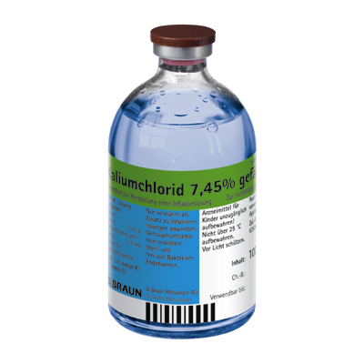 Kaliumchlorid 7.5 %, Konzentrat zur Herstellung einer Infusionslösung (Vial)