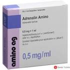 Adrenalin Bichsel 0,5 mg/ml, Injektionslösung (s.c.)
