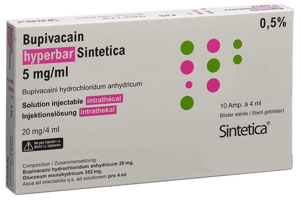Bupivacain 1mg/mL - Fentanyl 2 µg/ml Sintetica, soluzione per infusione